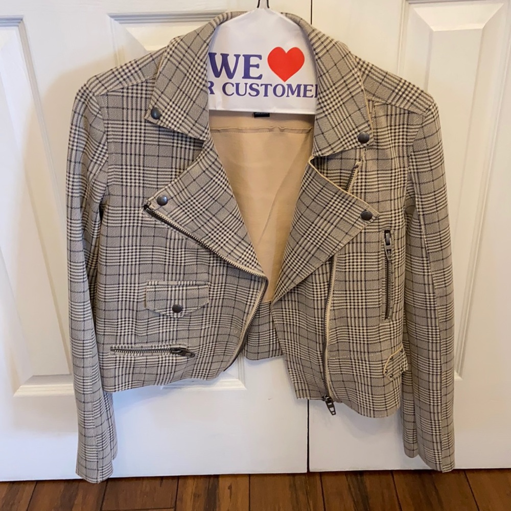 Plaid jacket